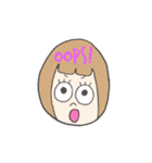 喜怒哀楽表情スタンプ（個別スタンプ：13）