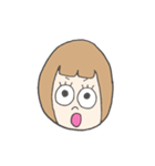 喜怒哀楽表情スタンプ（個別スタンプ：21）