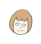 喜怒哀楽表情スタンプ（個別スタンプ：24）