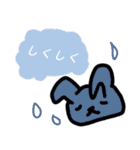 色うさぎ（個別スタンプ：3）