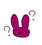 色うさぎ（個別スタンプ：13）