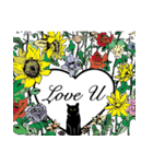 Black cat Ruru's Fantasy world（個別スタンプ：33）