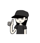 Relax lady（個別スタンプ：35）