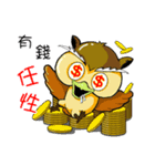Owl and Miyoko part 3（個別スタンプ：11）