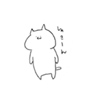 ただのねこたち（個別スタンプ：1）