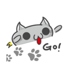 Cookie Cat's funny stickers（個別スタンプ：4）