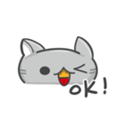 Cookie Cat's funny stickers（個別スタンプ：33）