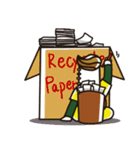 We are PAPER RANGER（個別スタンプ：37）