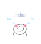 シンプル顔（個別スタンプ：3）