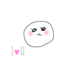 シンプル顔（個別スタンプ：8）