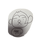 もみあげ栗サル（個別スタンプ：5）