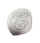 もみあげ栗サル（個別スタンプ：8）
