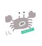 カニ（個別スタンプ：7）