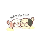 わんこカップル べち＆べちこ（個別スタンプ：4）