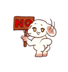わんこカップル べち＆べちこ（個別スタンプ：9）