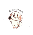 わんこカップル べち＆べちこ（個別スタンプ：11）