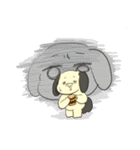 わんこカップル べち＆べちこ（個別スタンプ：31）