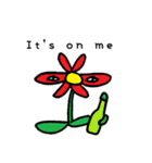Fairy of the flower(English)（個別スタンプ：6）