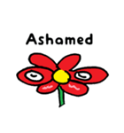 Fairy of the flower(English)（個別スタンプ：12）