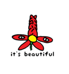 Fairy of the flower(English)（個別スタンプ：24）