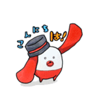 人造人間ぽらんど（挨拶編）（個別スタンプ：2）