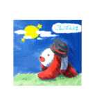 人造人間ぽらんど（挨拶編）（個別スタンプ：3）