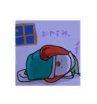人造人間ぽらんど（挨拶編）（個別スタンプ：4）