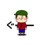 ボンとサックスン（個別スタンプ：34）