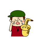 ボンとサックスン（個別スタンプ：36）