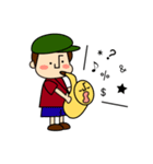 ボンとサックスン（個別スタンプ：38）