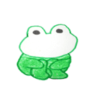 frog that mr.wrote re-challenge（個別スタンプ：16）