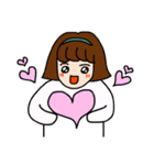 かわいいあいさん（個別スタンプ：2）