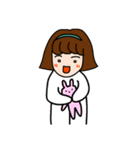 かわいいあいさん（個別スタンプ：5）
