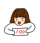 かわいいあいさん（個別スタンプ：21）