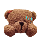クマのぬいぐるみ（個別スタンプ：3）