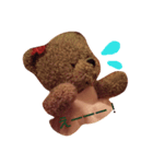 クマのぬいぐるみ（個別スタンプ：4）