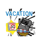 Tidlom ＆ Rice Man : Vacation (Eng Ver.)（個別スタンプ：3）