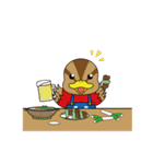 幸せを運ぶまるがも（個別スタンプ：29）
