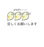 比較的自由なミジンコスタンプ2（個別スタンプ：18）