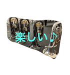 わたし、黒ユーフォです。（個別スタンプ：3）