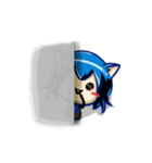 BLUE NEKO CHAN~（個別スタンプ：4）