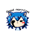 BLUE NEKO CHAN~（個別スタンプ：7）