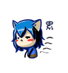 BLUE NEKO CHAN~（個別スタンプ：9）