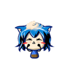 BLUE NEKO CHAN~（個別スタンプ：20）