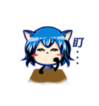 BLUE NEKO CHAN~（個別スタンプ：23）