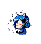 BLUE NEKO CHAN~（個別スタンプ：30）