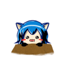 BLUE NEKO CHAN~（個別スタンプ：31）