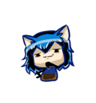 BLUE NEKO CHAN~（個別スタンプ：36）