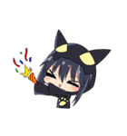 Black Cat Miyo No.2（個別スタンプ：3）