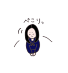 女子高生の日常ことば（個別スタンプ：4）